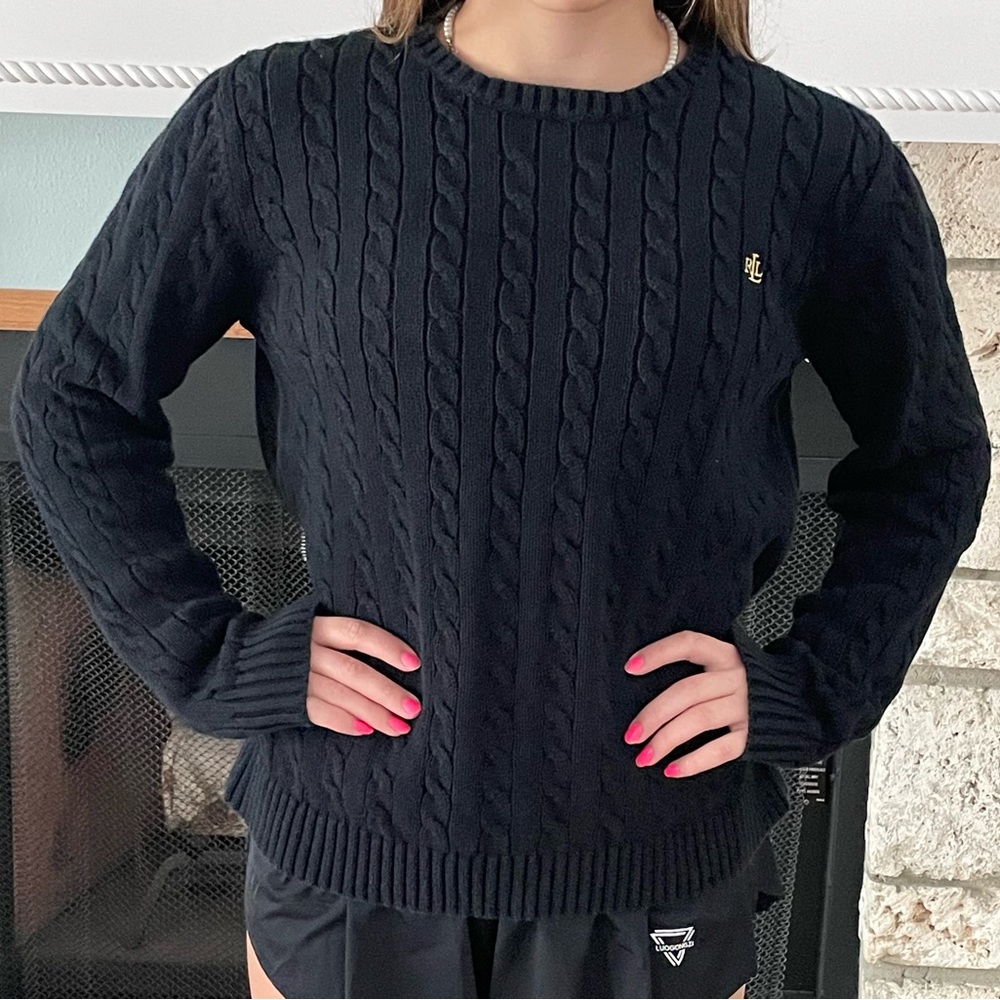 Classic Ralph Lauren Cable Knit Sweater